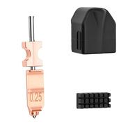 Diyeeni Kit Hotend 0,25 Mm, Extrudeuse de Tête D'impression Entièrement en Métal avec Bloc de Refroidissement en Cuivre amélioré et Conception étanche pour Imprimante 3D