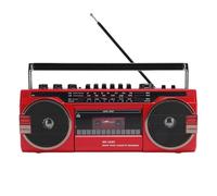 Diyeeni Lecteur de Cassettes Rétro Magnétophone Vintage, Radio AM FM SW Classique avec Conversion Bluetooth USB MP3, Haut-parleurs Stéréo Intégrés, Prise Casque Auxiliaire 3,5 Mm pour (Prise UE)