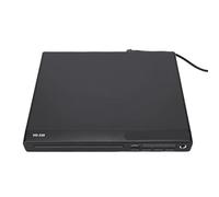Diyeeni Lecteur DVD, Interface Multimédia HD 1080P, Lecteur CD DVD Compact pour Téléviseur avec Télécommande de Lecture USB MP3, Prend en Charge Les écrans Multi-régions NTSC PAL (Prise UE)