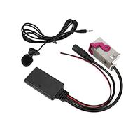 Diyeeni Module Bluetooth de Voiture Câble AUX in Adaptateur de Microphone sans Fil de Remplacement pour A3 A8 TT RNS-E 32 Broches DC12 V, Bluetooth 5.0 Appels Mains Libres Streaming de Musique