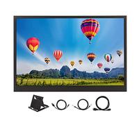 Diyeeni Moniteur Portable 17 Pouces 2K FHD, Extension D'écran D'Ordinateur Portable pour Les Voyages, Moniteur 2K HDR avec Type C Mini HDML PD USB, Moniteur de Jeu pour Ordinateur