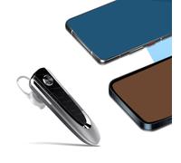Diyeeni Oreillette Bluetooth, Casque sans Fil Bluetooth 6.0 avec Micro Antibruit, Temps de Conversation 50 Heures, Veille 300 Heures, Charge Rapide de Type C, Appels Mains Libres pour la