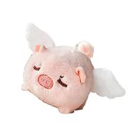 Diyeeni Peluche Cochon Volant Mignon, Jouet en Peluche Cochon en Coton PP Doux pour Enfants et Amis (White)