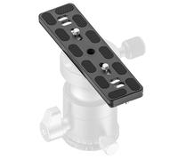 Diyeeni Plaque de Fixation Rapide 150 Mm, Plaque Universelle pour Trépied avec Patins en Caoutchouc et Vis Antidérapantes, pour Appareils Photo Numériques et Matériel Lourd.