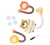 Diyeeni Pommeau de Douche électrique pour bébé avec Doubles Buses, Jouet de Bain à Pulvérisation d'eau, Jouet de Baignoire, de Bain pour Enfants avec Angle Réglable pour Un Jeu en Toute sécurité