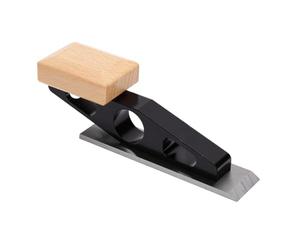 Diyeeni Rabot à Bédane, Outil de Menuiserie Compact, 13.5cm, pour Travail | Corps en alliage d\'aluminium, manche en érable dur, à bords fins, pour le nettoyage des mortaises, affleurante des