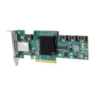 Diyeeni SAS 9212 4i4e Carte, Contrôleur HBA 6Gbps PCIe 2.0 X8, pour