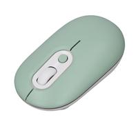 Diyeeni Souris sans Fil Bluetooth, Souris Portable Compacte pour Ordinateurs Portables, Récepteur USB BT Double Mode, 800/1200/1600DPI Réglable, pour Chromebook pour wins 11 10 8 7 2003 (Green)