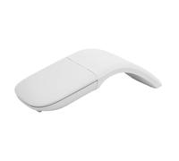 Diyeeni Souris Tactile BT Arc, Souris Optique Pliable sans Fil Portable Ultra Fine avec Bande Tactile pour Ordinateurs Portables, Tablettes, Smartphones, Appareils BLE4.0 (Grey)
