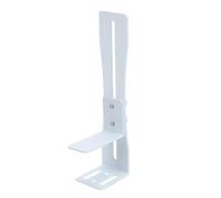 Diyeeni Support pour Carte Graphique, Support de Fixation en Acier Réglable en Hauteur pour Boîtier PC en Verre trempé, avec Système de Fermeture Coulissant et Coussinets en Mousse. (White)