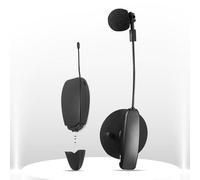 Diyeeni Système de Microphone sans Fil pour Violon, Récepteur et émetteur, Portée de 30 M, Sortie Audio 3,5 Mm/6,35 Mm, Réduction du Bruit HD, Ventouse, pour Scène, événements en