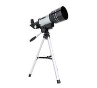 Diyeeni Télescope Astronomique pour Enfant, Télescope Monoculaire Grossissement de 150X avec Trépied 38cm, Oculaires H6 mm et H20 mm, Lentille Barlow 3X, Erecting Eyepiece