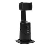 Diyeeni Trépied de Suivi Automatique du Visage, Support de Téléphone Rotatif à 360°, Support de Caméra de Téléphone avec Télécommande Amovible et Contrôle Gestuel, Filetage de Vis 1/4",