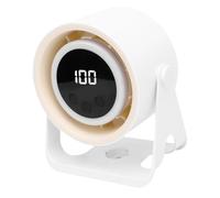Diyeeni Ventilateur de Bureau, Moteur sans Balais à Grande Vitesse Petit Ventilateur de Bureau avec Lumière Nocturne pour la Chambre