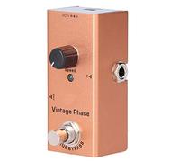 Diyeeni Vintage Phase Guitare Électrique Effet Pédale, Mini Single Phaser | JDF-6 avec impédance d\'entrée 500K, bouton de contrôle de vitesse, véritable bypass, pour adaptateur DC 9V