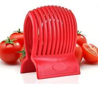 Diyfixlcd Trancheuse de tomates multi-usage pommes de terre, fruits, légumes, outils de cuisine couper des tranches de tomates et de légumes parfaitement tranchées la moitié du temps de