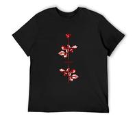 Diyilu Men's T Shirt Depec-He M~Od-E Vio-Lator 1990 Men's T Shirt Black XXL