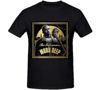 Diyilu Mobb Deep The Infamous Mobb Deep Shirts 100 Cotton Men Round Neck Black S