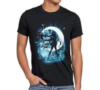 Diyilu Sailor Star Herren T-Shirt Moon Mondstein Japan Black M