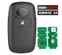 Diykey-Clé Intelligente Go Keyless Pour Toyota Raize Rocky,4a,2/433 Boutons,89994-Bz041,89994-Bz170,89994-Bz050,3/4 Mhz - Type 2 Button-1pc Key