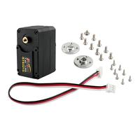 DIYmall STS3215 7,4 V 19 kg Encodeur magnétique Servo Métal Engrenage double axe TTL bus série Servo 360 degrés Servos à cordes pour robot robot Arduino Robot intelligent