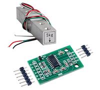 DIYmalls Load Cell 5 kg Poids Sensor Balance + HX711 AD Amplificateur Module pour Arduino Raspberry Pi (5kg)