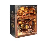 Diymnhaus - Kit de construction de maison de poupée miniature à monter soi-même - Fabriqué à la main - Modèle vintage de pub - Kit de construction pour adulte - Modèle tridimensionnel - Cadeau créatif