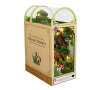 Diymnhaus - Kit de construction de maison miniature en bois 3D - Kit de montage pour adulte - Décoration de meubles de maison de poupée - Forêt de lucioles