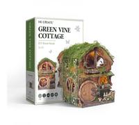 Diymnhaus - Kit de maison de poupée miniature à monter soi-même, mini cabane forestière, kit de montage pour adulte, puzzle 3D à faire soi-même, parfait pour les loisirs et la décoration de la maison