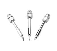 diymore 3 pièces Foret pour fer à souder Noyau chauffant en fil de nickel-chrome Pointe pointue 510/Pointe couteau 510/Pointe en fer à cheval 510