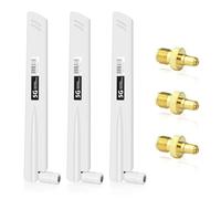 diymore Antenne 5G LTE en Forme de pagaie 4G/5G Amplificateur de Signal Interne SMA mâle à Gain élevé 600-6000 MHz Convient pour routeurs/passerelles IoT/appareils de Maison Intelligente, Noir