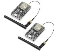 diymore ESP32 Carte de développement ESP-32U, ESP32 DevKitC avec antenne externe, WiFi 2,4 GHz, Bluetooth 4.2, USB-C, pour projets Arduino IoT DIY