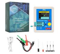 diymore LCR-T7 Testeur de transistors TFT multifonctionnel avec une seule touche, affichage graphique, arrêt automatique pour diode, triode, condensateur, résistance Transistor ESR NPN PNP MOSFET