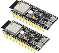 diymore Lot de 2 modules pour ESP32-S3 DevKitC-1 N16R8, pour carte de développement ESP32 S3 1-N16R8 avec WiFi, Bluetooth 5.0, antenne connectable USB C