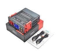 diymore STC-3008 régulateur de thermostat à régulateur de température numérique DC 12V avec chauffe-refroidisseur de sonde à capteur NTC