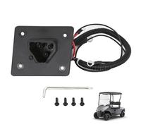 DIYOLFALL EZGO RXV Charger Receptacle for Golf Cart 48V W/Delta-Q Charger with Cables 602529
