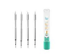 DIYPHONE Lot de 4 embouts de fer à souder série C245, C245-IL, JS, J02, B - Outil de soudage à tête de fer à souder compatible avec station de soudure à poignée série T245