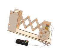 Diys - Ensemble De Barrière Électrique En Bois Jouet À Tige Expérience Scientifique Physique Jouet D'éducation Précoce Matériaux D'invention Équipement D'expérimentation Scientifique