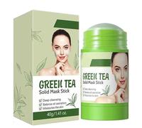 Diystar Masque Argile Verte,Masque Point Noir Visage,Masques Stick Au Thé Vert,Masques Visage Purifiant à L'argile Verte, Nettoyage Profond,Contrôle Du Sébum Hydratation,Pour Tous Types De Peau (1PC)