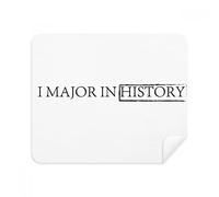 diythinker Citation Important dans l'histoire Screen Phone Cleaner Lunettes Chiffon de Nettoyage 2pcs Les Fabric Suede