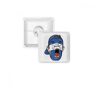 DIYthinker Honduras Drapeau Masque Maquillage du Visage Crier Cap PBT Keycaps pour Clavier mécanique Blanc OEM Marquage Non R4 Imprimer