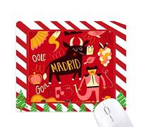 DIYthinker Madrid Tapis de Souris en Caoutchouc Motif Corrida