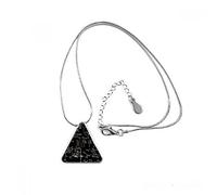 DIYthinker Matrice mathématique Formules Sciences Calcul Figure Triangle Pendentif en Forme de Bijoux Collier avec chaîne Décoration Cadeau