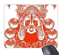 DIYthinker Opéra de Pékin Opéra de Pékin Masque de vol Pour Red Chang'e Illustration Motif rectangle non-Slip en caoutchouc Tapis de souris jeu tapis de souris