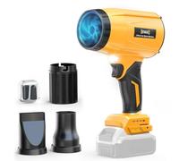 DIYtoolifz Souffleur de feuilles sans fil 800 000 tr/min compatible avec Dewalt 20 V (outil uniquement), moteur sans balais, vitesse réglable, souffleur électrique portable léger pour voiture