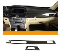 DIYUCAR Autocollant décoratif en fibre de carbone ABS pour tableau de bord de voiture - Pour BMW Série 3 E90 2005-2012
