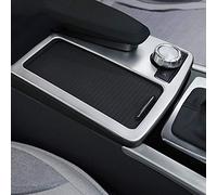 DIYUCAR Cadre porte-gobelet pour console centrale de voiture en ABS argenté mat pour Benz Classe E W212 Coupé W207 C207