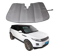 DIYUCAR Parasole pour pare-brise de voiture compatible avec Range Rover Evoque L538 2012-2018, protection solaire pour pare-brise de voiture, parasol avant pliable, bloque les rayons UV parasoleil