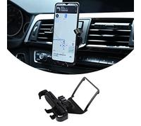 DIYUCAR Support de téléphone de voiture pour grille d'aération de voiture pour BMW Série 1 2 3 4 F20 F21 F22 F23 F30 F31 F34 F32 F33 F36 2013-2019 Noir