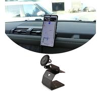 DIYUCAR Support de téléphone portable universel avec rotation à 360° pour voiture LR Defender 90 110 2020 2021 pour iPhone 12 11Pro Max Xs Xr, Samsung Galaxy (noir 02)